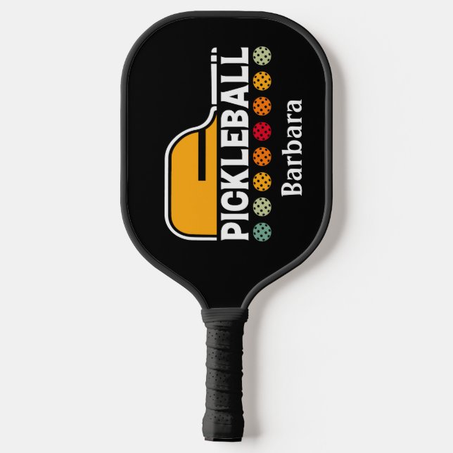Raquette De Pickleball Personnaliser Coloré  (Verso)