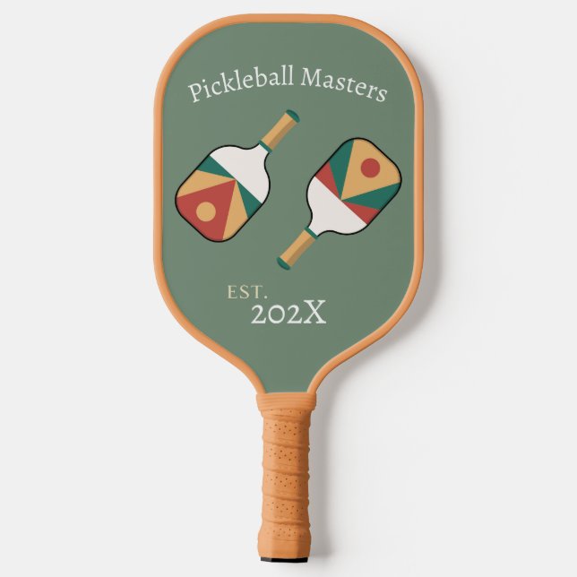 Raquette De Pickleball Personnaliser le pagaie de basket-ball d'équipe (Verso)