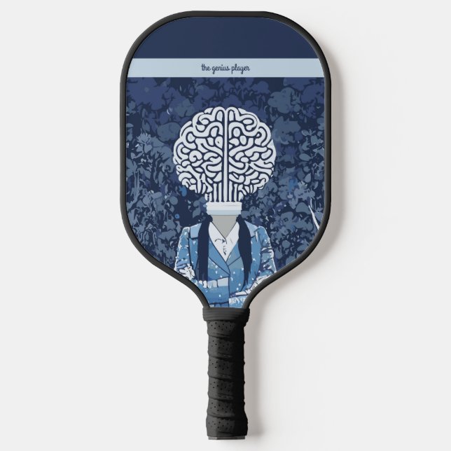 Raquette De Pickleball Personne de cerveau (Recto)