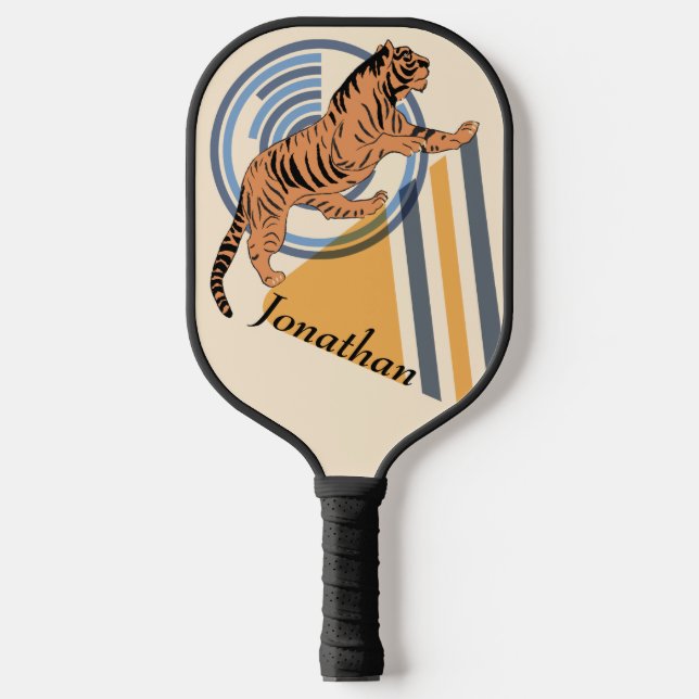 Raquette De Pickleball Personne Ne Battre Le Tigre (Recto)