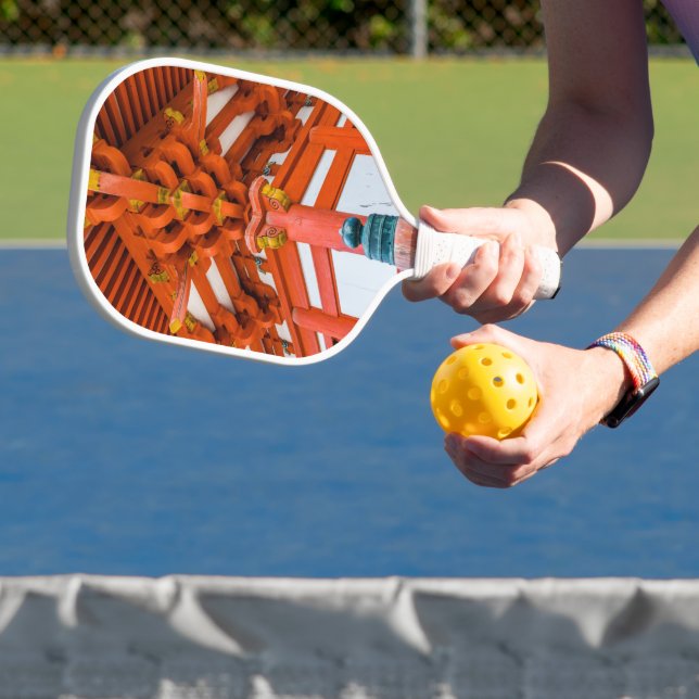 Raquette De Pickleball Perspective ascendante de la pagode, Miyajima (Insitu)