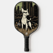 Petit chien de ville Pickleball personnalisé Paddl