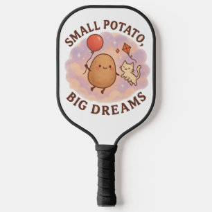 Raquette De Pickleball Petite Pomme de Terre Grands Rêves – Motivation Mi