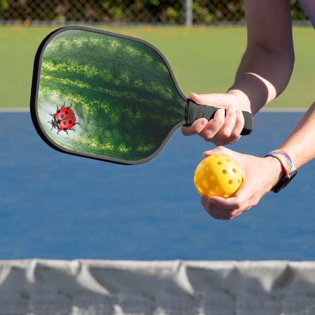 Raquette De Pickleball Pétoncle avec coccinelle (Insitu)