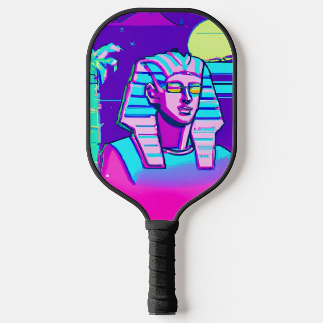 Raquette De Pickleball Pharaon Synthwave (Recto)