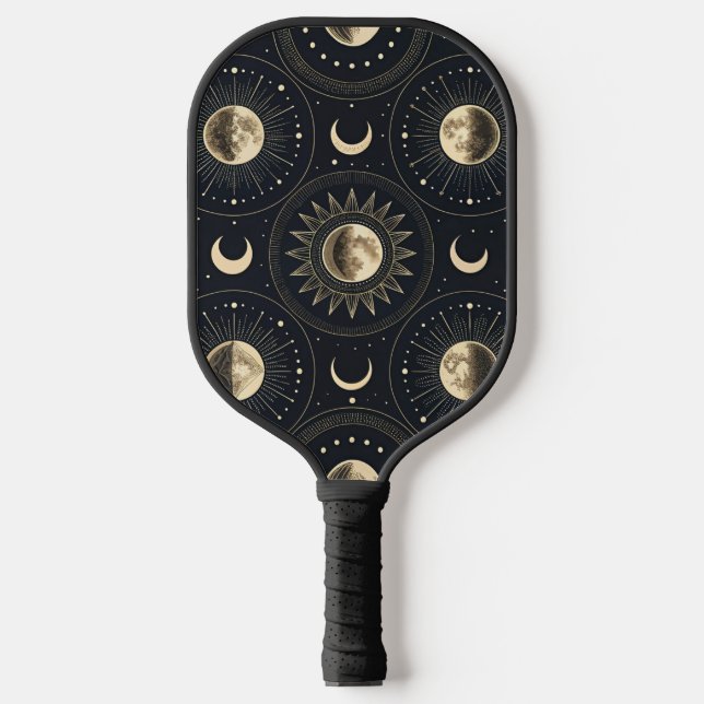 Raquette De Pickleball Phase Lunaire Céleste (4) (Recto)