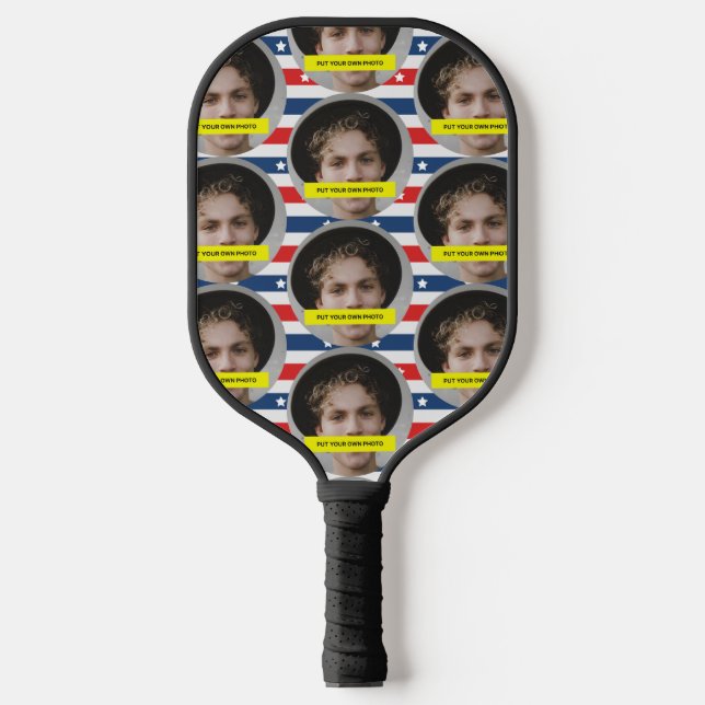 Raquette De Pickleball Photo Amusante customisée Boyfriend (Recto)