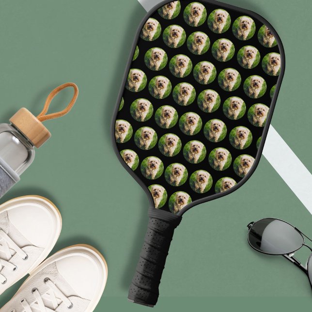 Raquette De Pickleball Photo de chien drôle ou toute photo personnalisée (Créateur téléchargé)