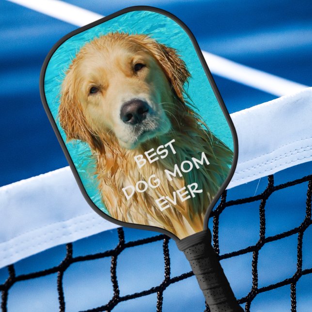 Raquette De Pickleball Photo de la maman du chien (Créateur téléchargé)