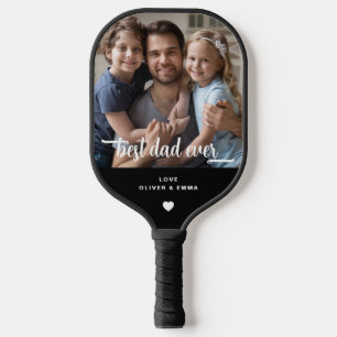 Raquette De Pickleball Photo Meilleur Papa Moderne Jouant Noir