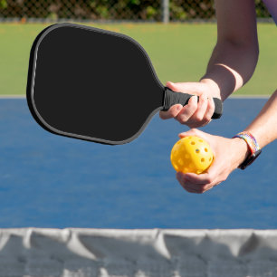 Raquette De Pickleball Photo noire et blanche captivante d'un Vintage