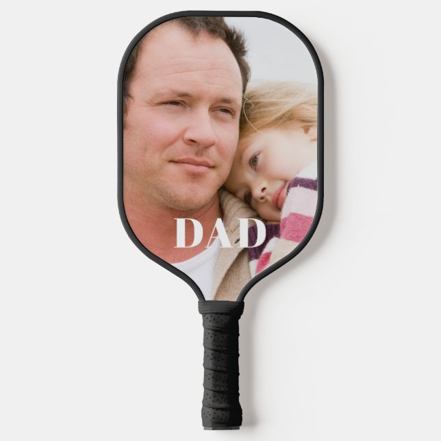 Raquette De Pickleball Photo Papa (Recto)
