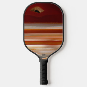 Raquette De Pickleball Photographie de la roche minérale d'agate de natur