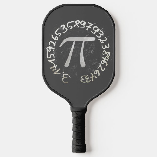 Raquette De Pickleball Pi Day PiDay Chalkboard Education (Recto)