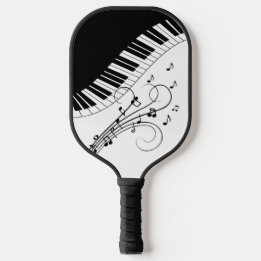 Raquette De Pickleball Piano Keyboard Music Design