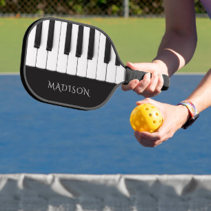 Raquette De Pickleball Piano Keys nom personnalisé
