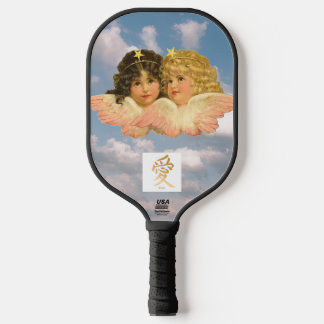RAQUETTE DE PICKLEBALL PICKLE BALL PADLE CONCEPTION PERSONNALISÉE ANGE VI