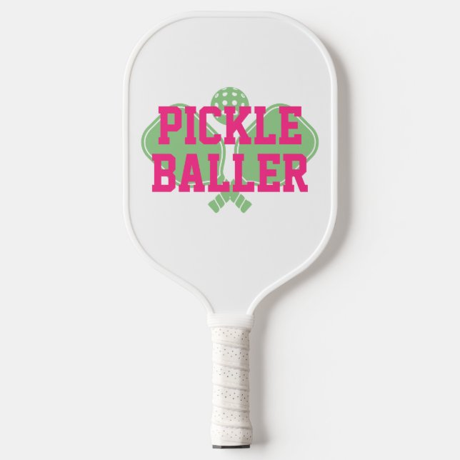 Raquette De Pickleball Pickle Baller Personnalisé Pickleball Paddle (Recto)