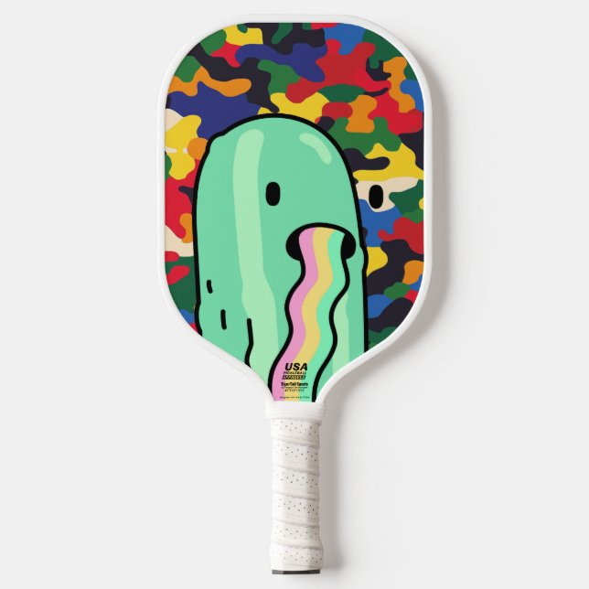 Raquette De Pickleball Pickle Doodle PickleBall Paddle (Recto)
