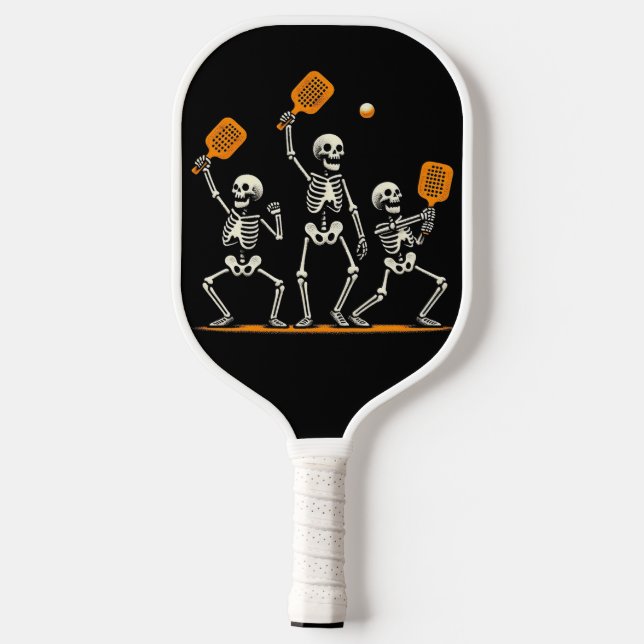 Raquette De Pickleball Pickleball Afterlife – Skeletons Serve Sass (Verso)