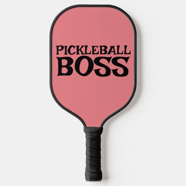 RAQUETTE DE PICKLEBALL PICKLEBALL BOSS PINK MOM PADDLE (Recto)