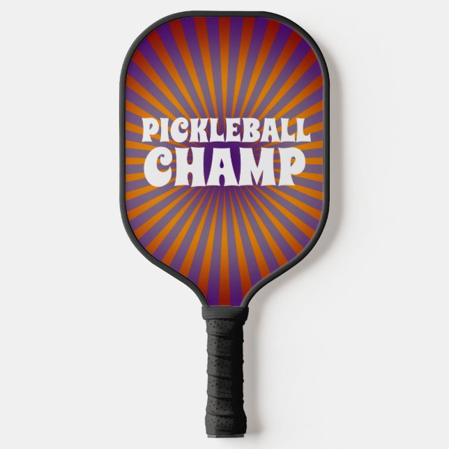 RAQUETTE DE PICKLEBALL PICKLEBALL CHAMP RETRO PADDLE (Recto)