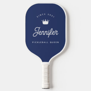 Raquette De Pickleball Pickleball Chic Tendance Bleu Marine