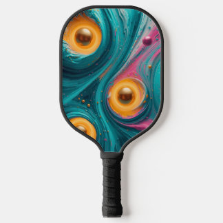 Raquette De Pickleball Pickleball Energy Swirl - Poster de mouvement Abst