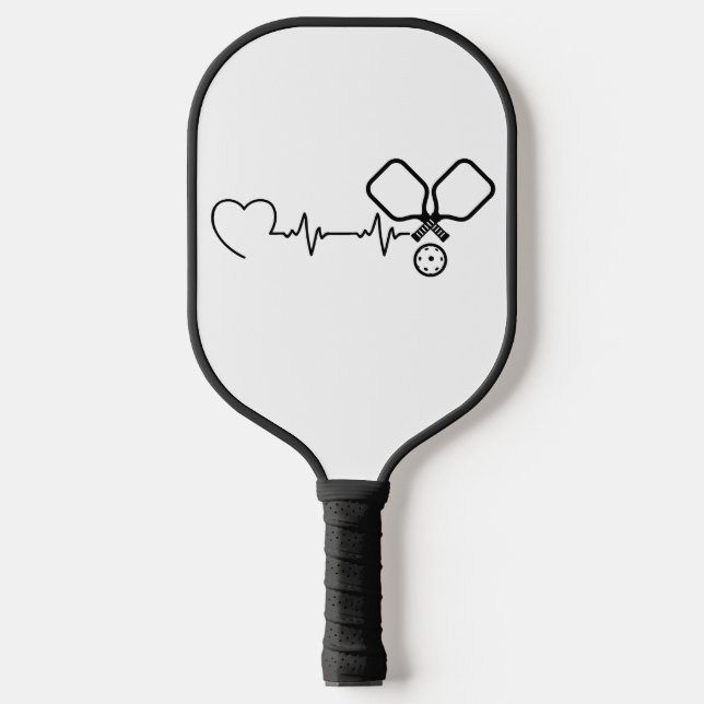 Raquette De Pickleball Pickleball Heartbeat paddle (Recto)