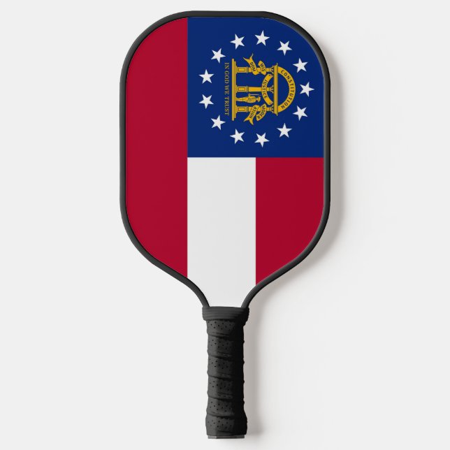 Raquette De Pickleball Pickleball Paddle avec drapeau de Géorgie, USA (Recto)