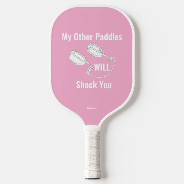 Raquette De Pickleball Pickleball Paddle_Defibrilator (Recto)