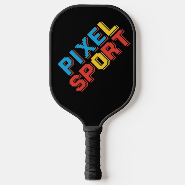 Raquette De Pickleball Pickleball Paddle Pixel Sport Sac | Retro Gamer St (Recto)
