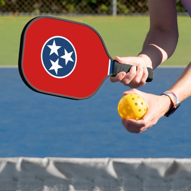 Raquette De Pickleball Pickleball Paddle with flag of Tennessee, USA (Insitu)