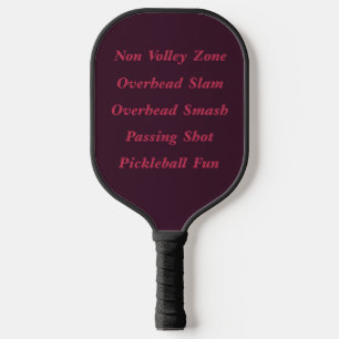 Raquette De Pickleball Pickleball Phrases Discours Et Mots