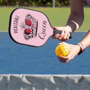 Raquette De Pickleball Pickleball Queen Crown Pink Personnalisé