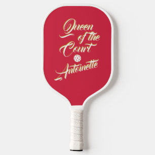 Raquette De Pickleball Pickleball Queen of the Court Personnalisé Nom Élé