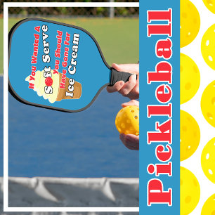 Raquette De Pickleball Pickleball Soft Serve ? Aller à la crème glacée