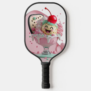 Raquette De Pickleball Pickleball Sweet Dessert - Cute Glace Sundae P