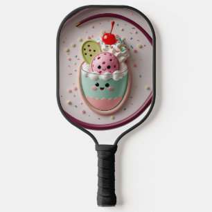 Raquette De Pickleball Pickleball Sweet Dessert - Cute Glace Sundae P