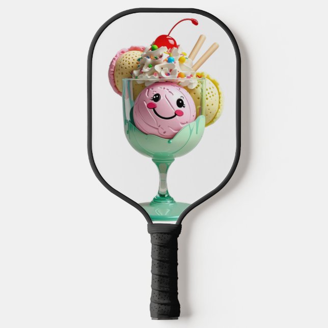 Raquette De Pickleball Pickleball Sweet Dessert - Cute Glace Sundae P (Recto)