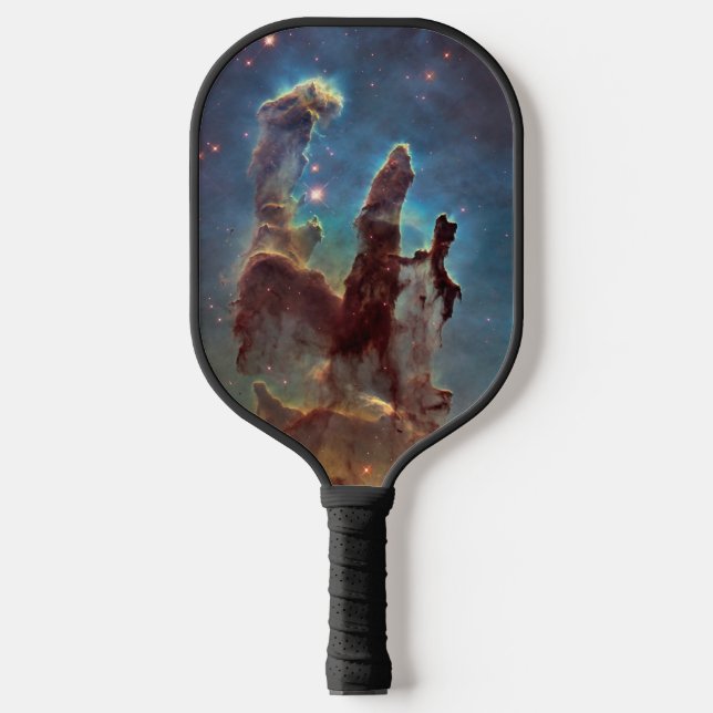 Raquette De Pickleball Piliers de création, Aigle Nebula Hubble Space (Recto)