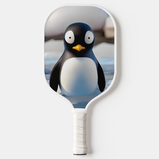 Raquette De Pickleball Pingouin (Recto)