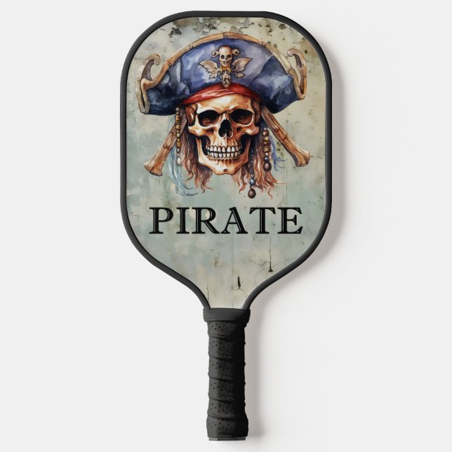 Raquette De Pickleball Pirate Mascot Pickleball Paddle (Recto)