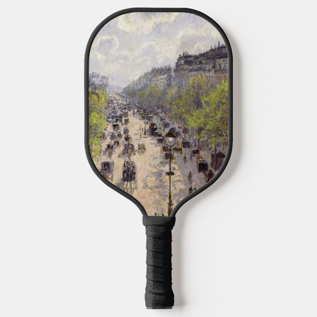 Raquette De Pickleball Pissarro - Boulevard Montmartre, Printemps (Recto)