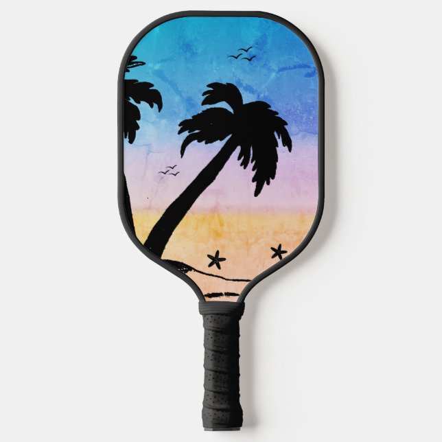 Raquette De Pickleball Plage B Palm Trees (Recto)