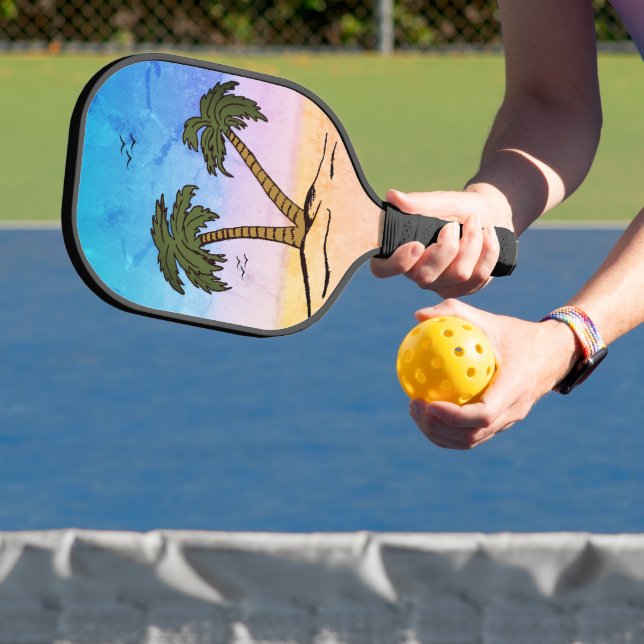 Raquette De Pickleball Plage de Palm Trees (Insitu)