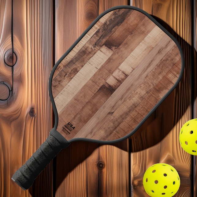 Raquette De Pickleball Planches de bois de palette (Créateur téléchargé)