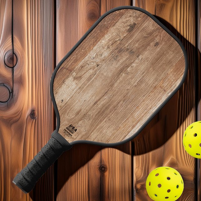 Raquette De Pickleball Planches de Bois Flotté (Créateur téléchargé)