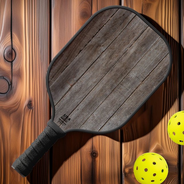 Raquette De Pickleball Planches Vintage (Créateur téléchargé)