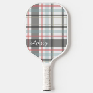 Raquette De Pickleball Plaque neutre personnalisée (bande rouge)